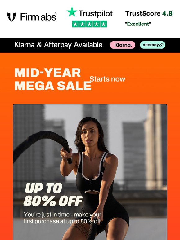 🎉LIVE! UP TO 80% OFF SITEWIDE
