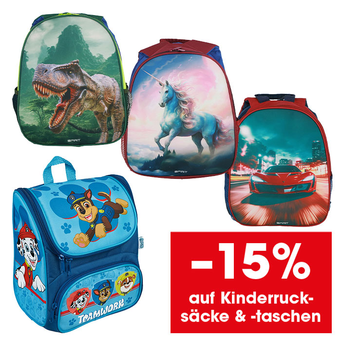 Kinderrucksäcke & -taschen