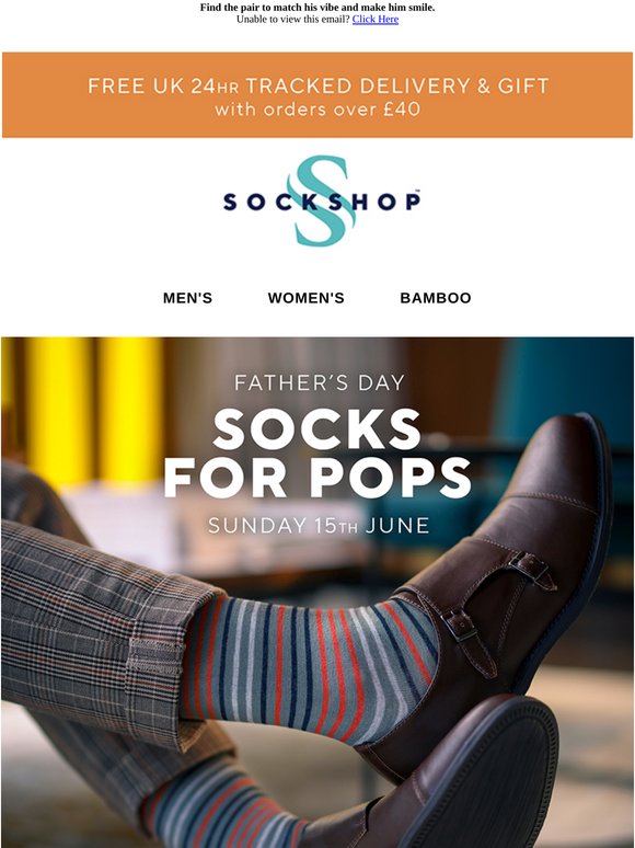 Has he met his match? Perfect Father's Day picks 🎁🧦