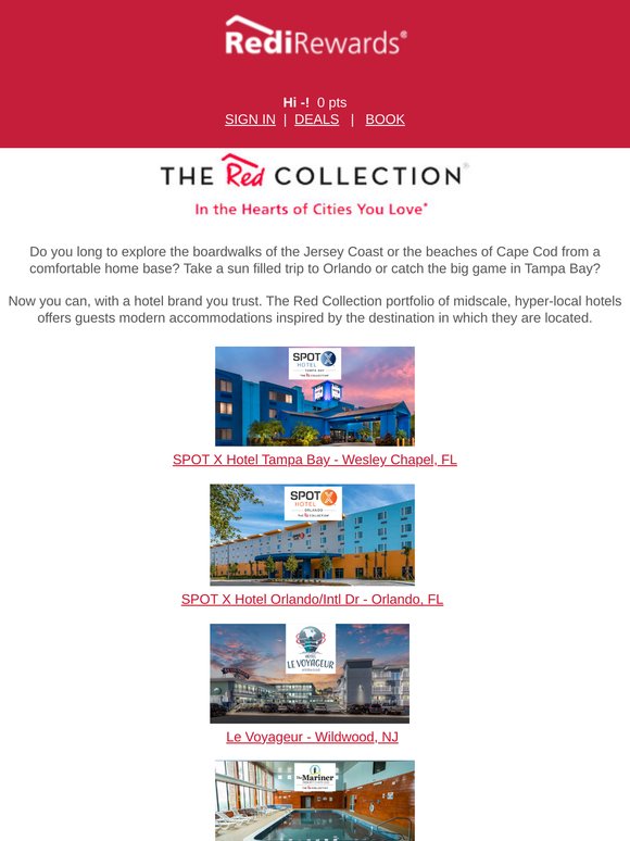 Experience The Red Collection