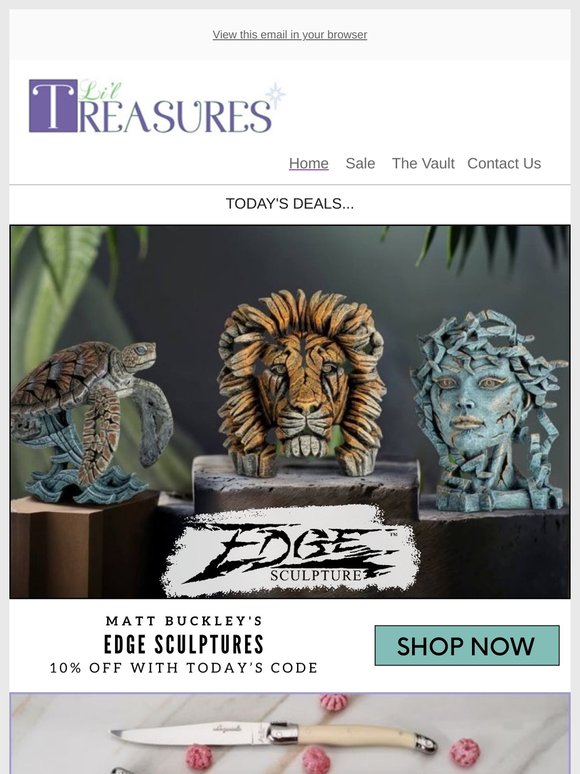 On Sale Tonight 💜 Edge Sculpture | Jean Dubost | Diesel & Dutch | Chefmade x Sanrio