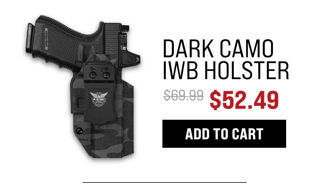 Dark Camo IWB Holster