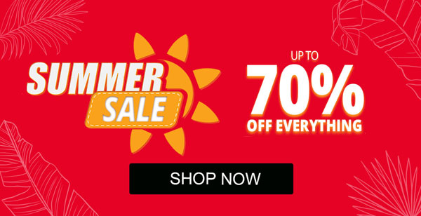 Summer Sale | Up to 70% off