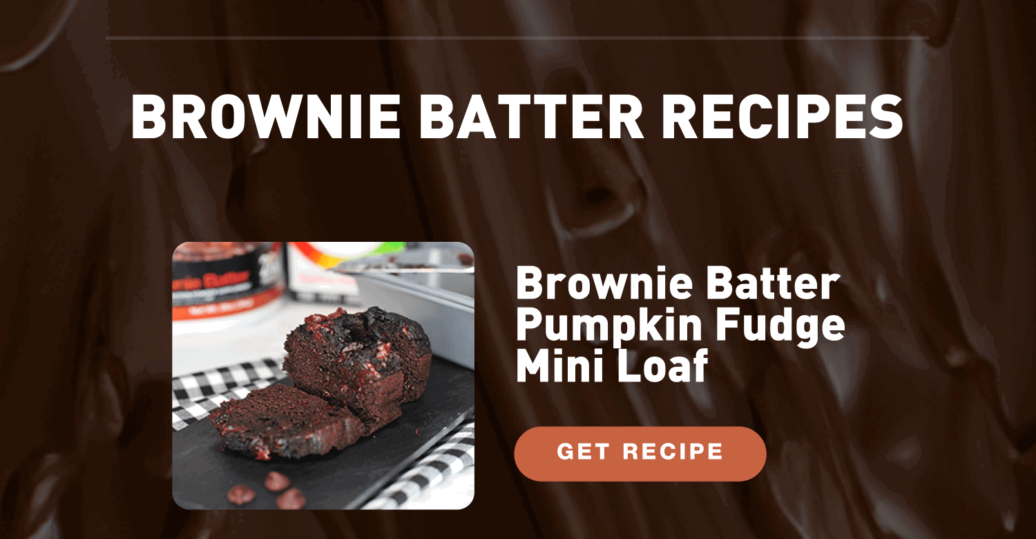 Brownie Batter Pumpkin Fudge Mini Loaf