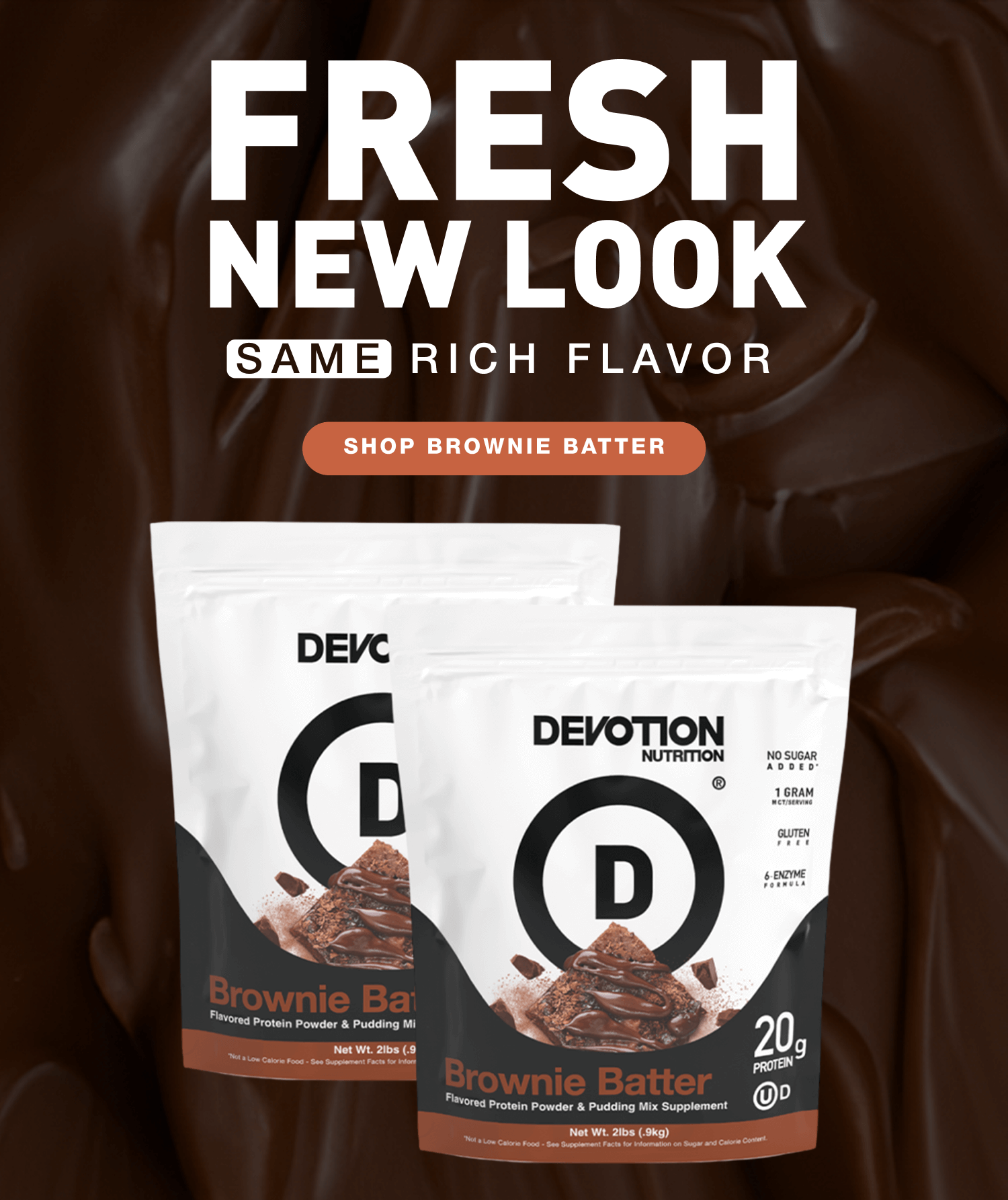 Fresh New Look Same Rich Flavor