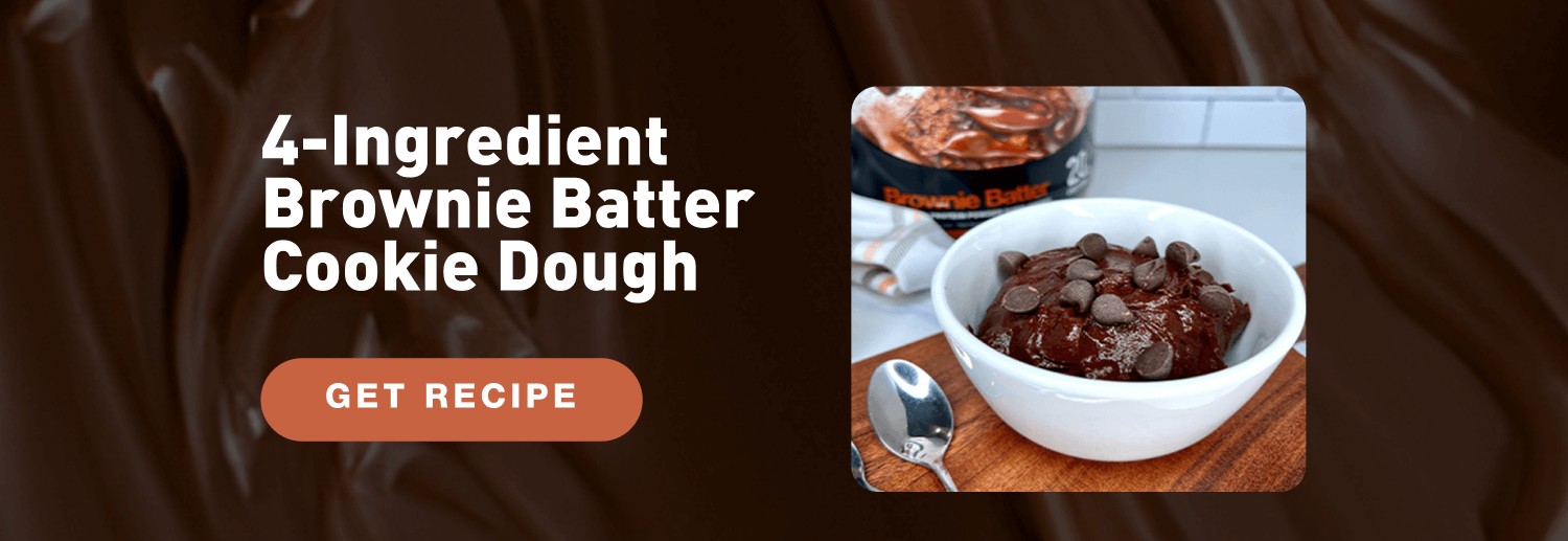 4-Ingredient Brownie Batter Cookie Dough