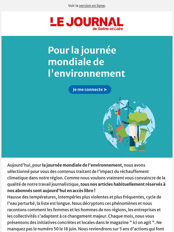 Aujourd'hui, tous nos contenus sont gratuits