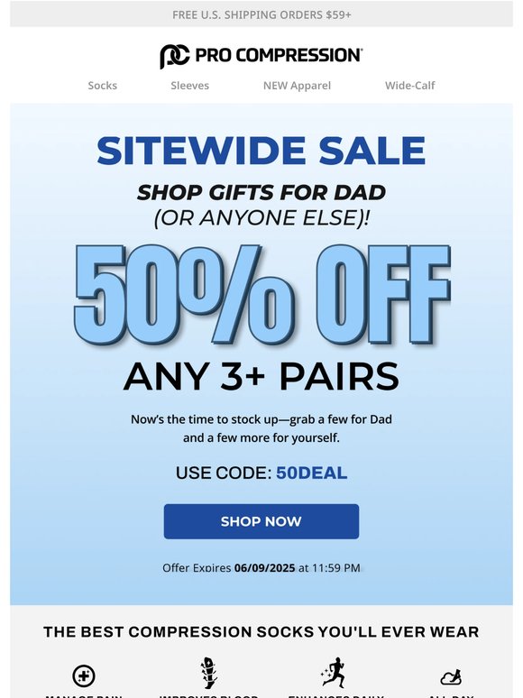 Sitewide 50% Off | Shop gifts for dad & more