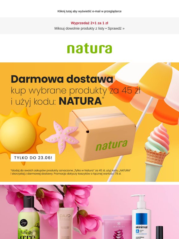 🚚 Darmowa dostawa od 79 zł przy zakupie wybranych produktów