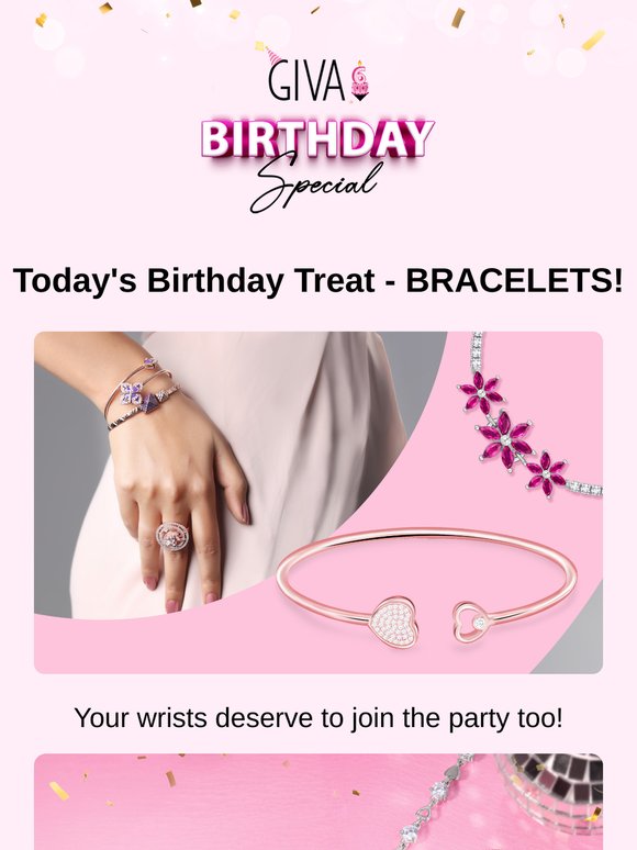 Brace yourself… it’s your birthday treat 💝