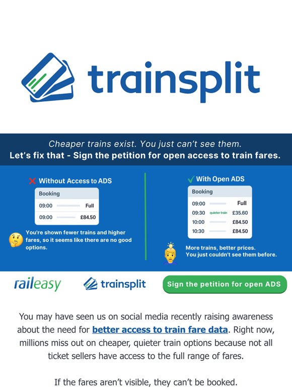 We’re Fighting for Fairer Train Prices. You In?