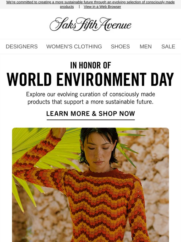 In honor of World Environment Day: Explore our evolving curation of consciously made products