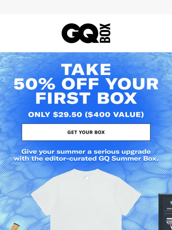 This $400 GQ Box is Only $29.50.