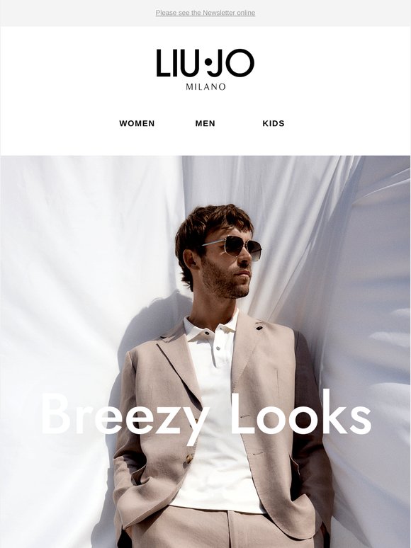 Liu Jo Uomo | Linen is back in the forefront