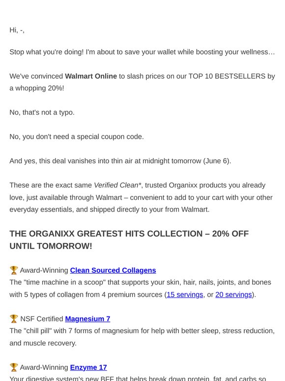 FLASH SALE: Our top 10 hits are 20% OFF (today & tomorrow only!)
