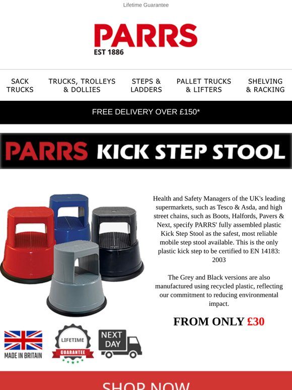 Roll, Kick, Step—Meet the Safest Step Stool Ever