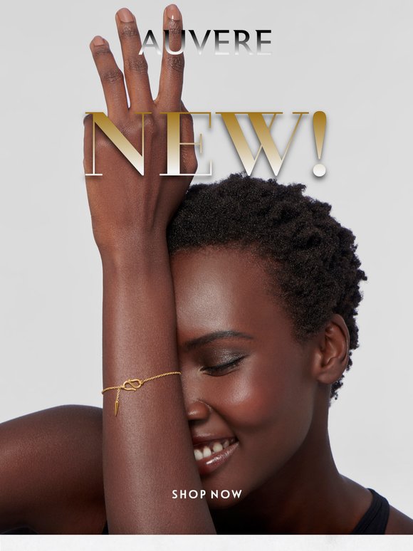 New: 22K Dangling Cone Bracelet