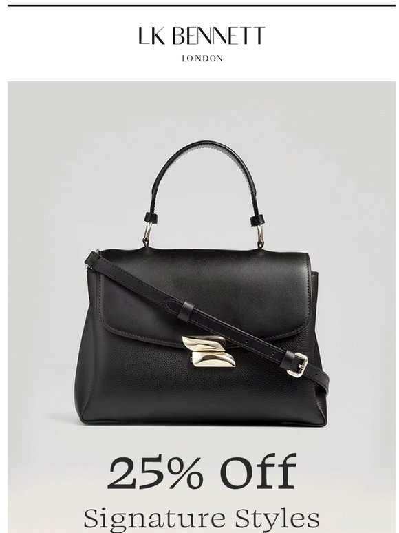 25% Off Signature Styles Starts Now