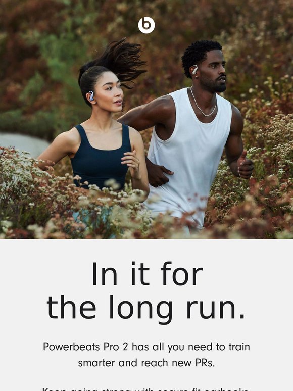 Built for athletes. Made for runners.