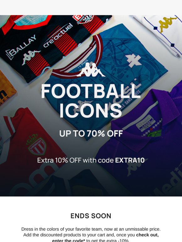 FLASH SALE: for you extra discounts on football