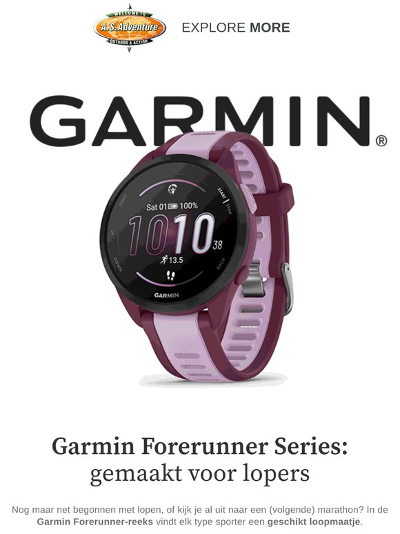 Welke Garmin past bij jouw sportieve ambities?