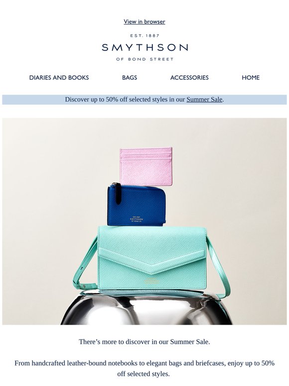 Up to 50% off timeless styles