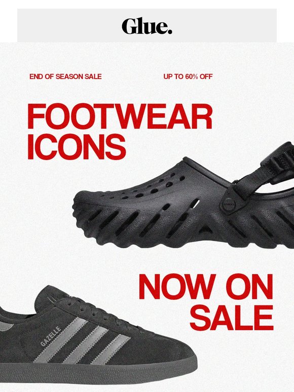 —, Up To 60% Off Footwear?