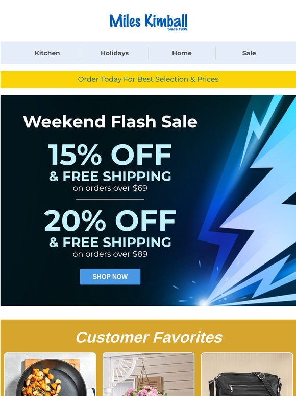 ⚡Savings Start Now! ⚡