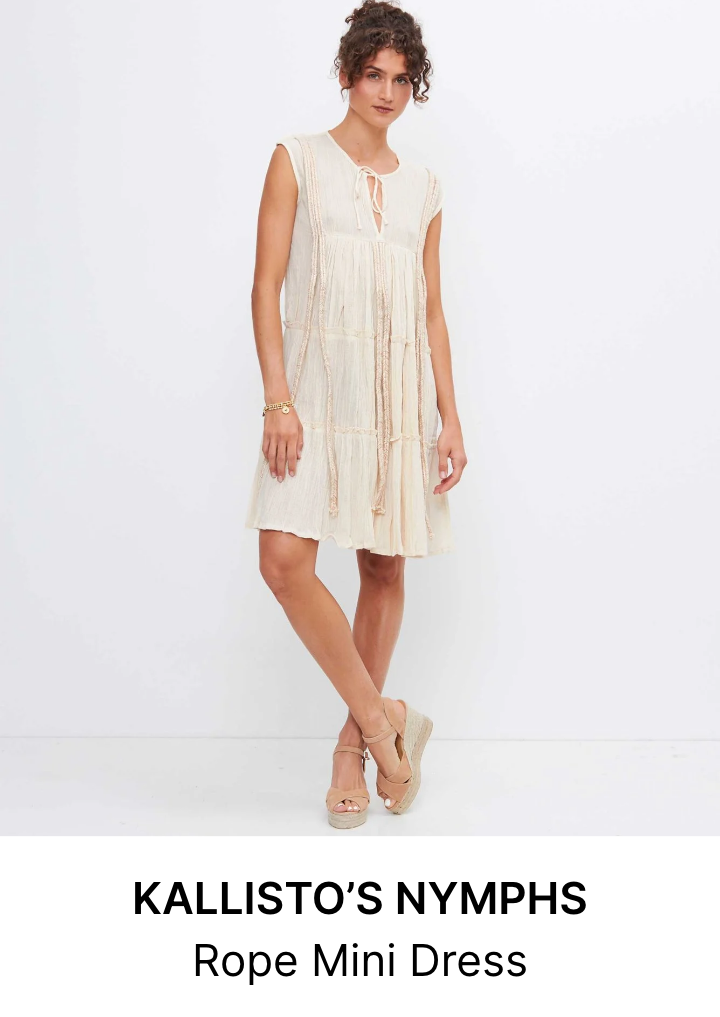  Rope Mini Dress