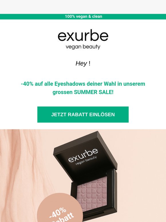 ✨Verstopfte Poren? Nicht mit unserem Eyeshadow!