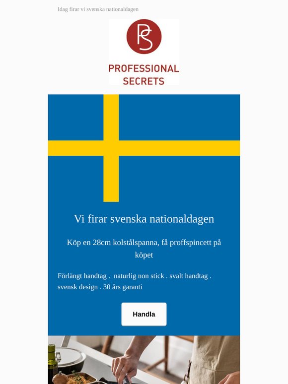 Svensk design, svenska kockar..