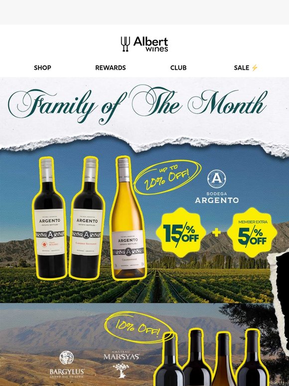 🔥 Rare Wines, Double Feature –  up to 20% OFF*!