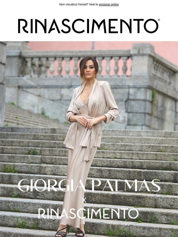 Giorgia Palmas indossa l’abito must di stagione