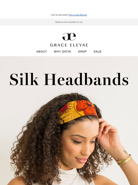 Silk Headbands: Practical, Beautiful And Warm Weather Approved