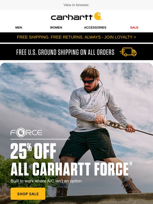25% off our top gear for summer