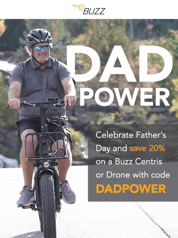 Powerful Dads need powerful bikes