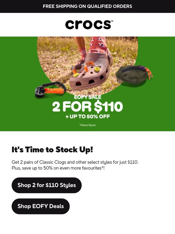 Save Big for EOFY — Get 2 Pairs for Just $110*.