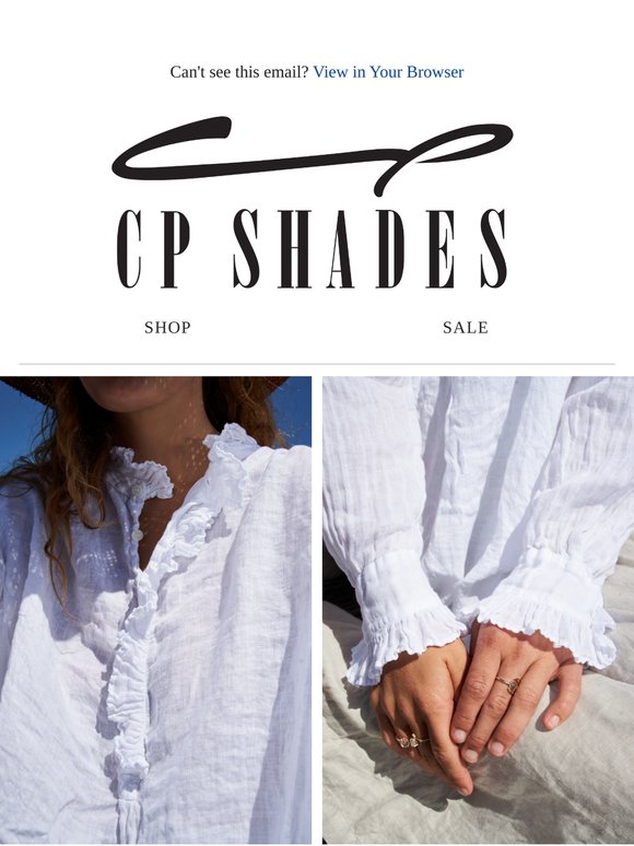 50% OFF White Linen!