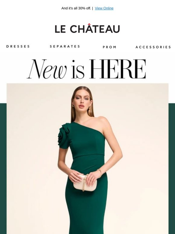 NEW IS HERE: THE BLACK-TIE EDIT