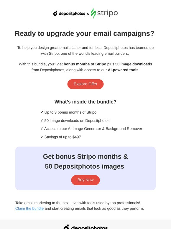 💌 Design great emails with ease—and save