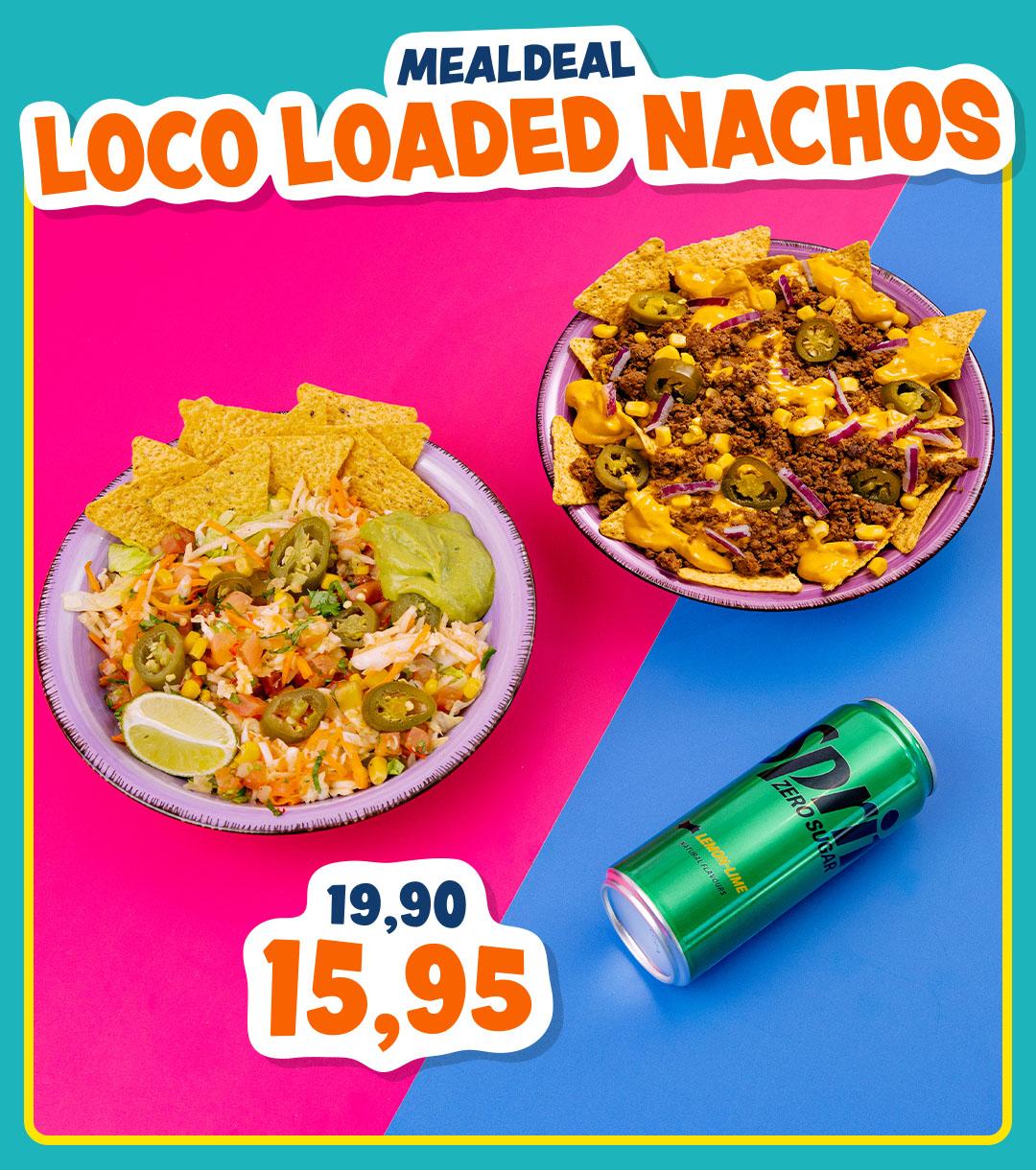 Loco Loaded Nachos voor €15,95