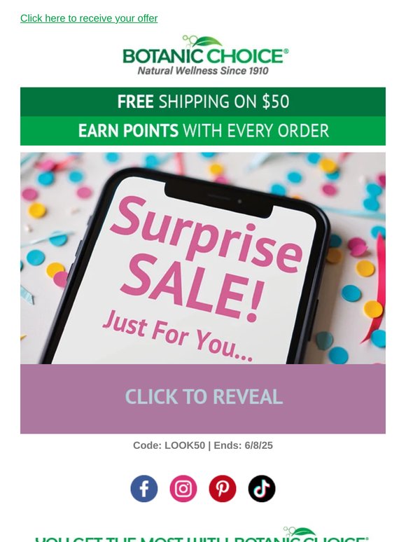 Surprise! 🎉