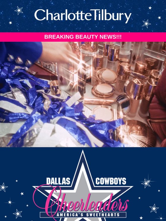 The Dallas Cowboys Cheerleaders’ FIRST EVER Beauty Partnership! 🌟💙