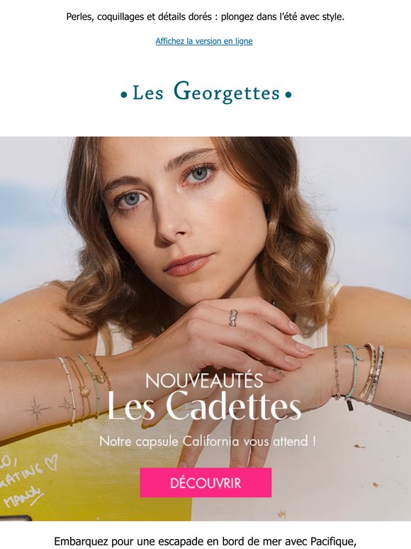 [Les Cadettes] Des bijoux inspirés de l’océan 🌊