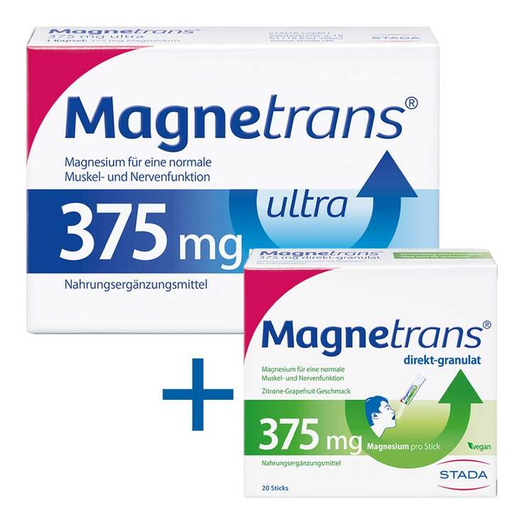 Magnetrans 375 mg ultra Kapseln⁶ ⁹