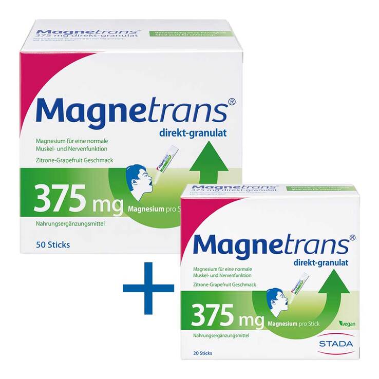 Magnetrans direkt 375 mg Granulat⁶ ⁹
