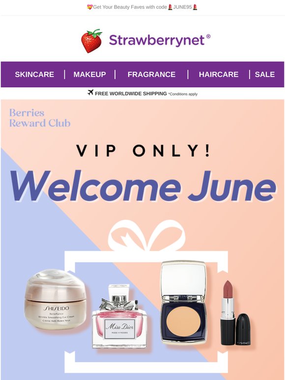 Hello! June🫧Unlock VIP Exclusive Extra 5% Off😎