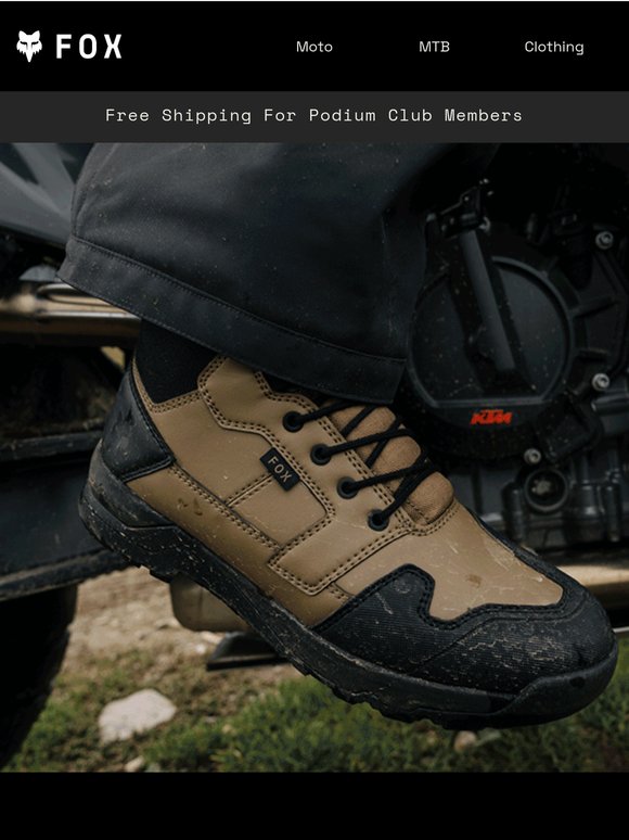 Ranger ADV Boots. Built for the backroads.