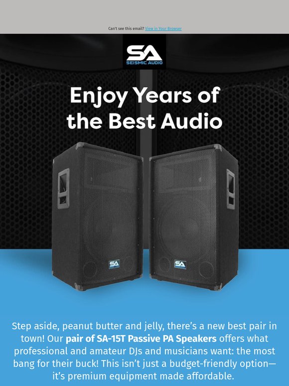 Play Your Beats Loud & Clear
