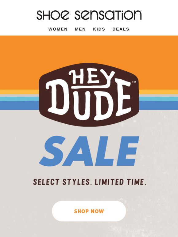 HEYDUDE Sale Starts Today!